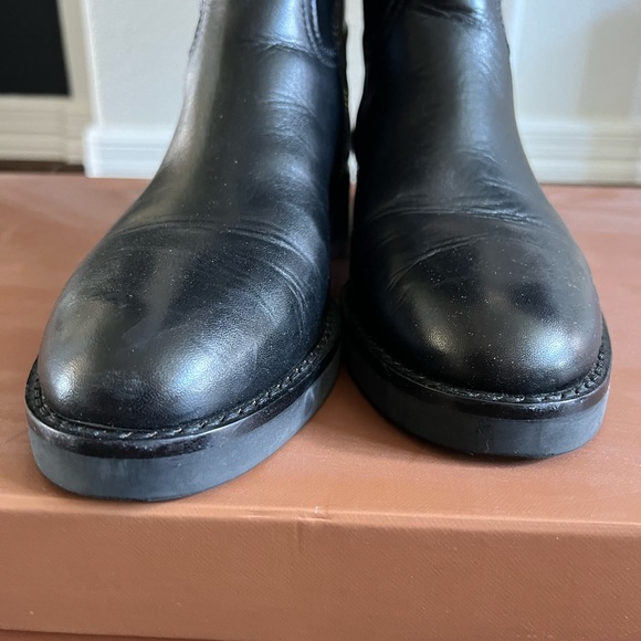 Black Coach boots USW 8 - Picture 7 of 12